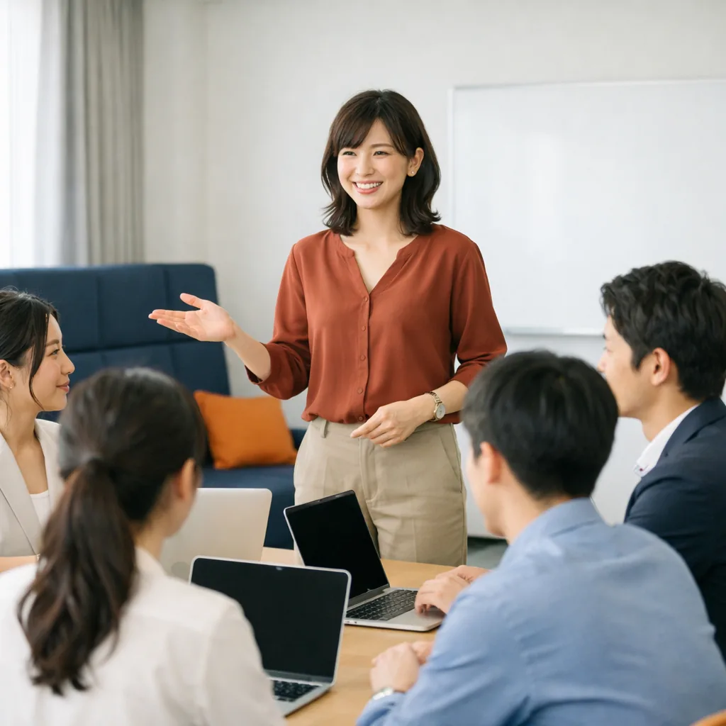 Square intimate photo of a career counseling session: a career advisor listening empathetically to a young professional across a small table, coffee mugs, soft warm lighting, a tablet shows an abstract growth path diagram (no readable text), human warmth and professionalism, realistic. No words, no letters, no numbers, no logos, no watermarks.